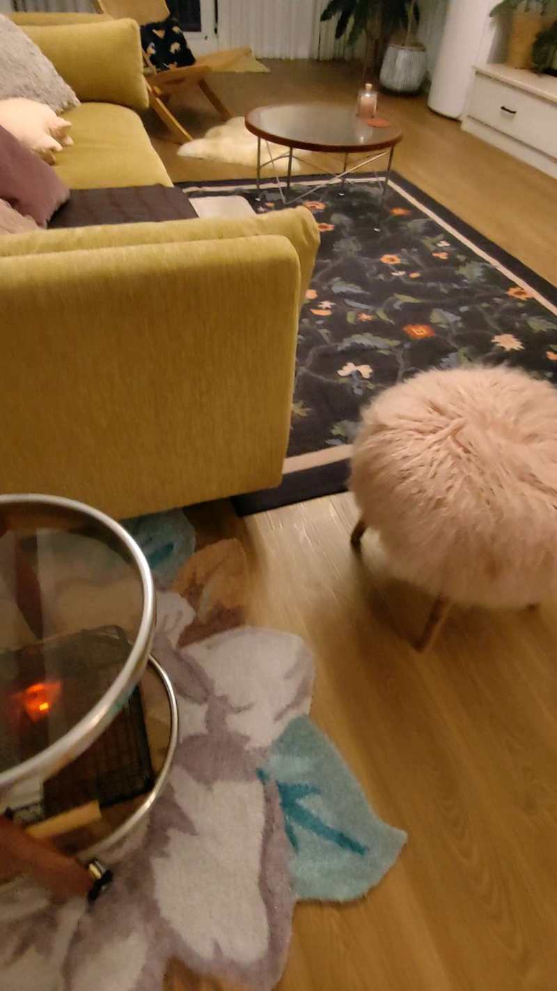 KLOCKBUSKE クロックブスケ ラグ 平織り IKEA KLOCKBUSKE クロック