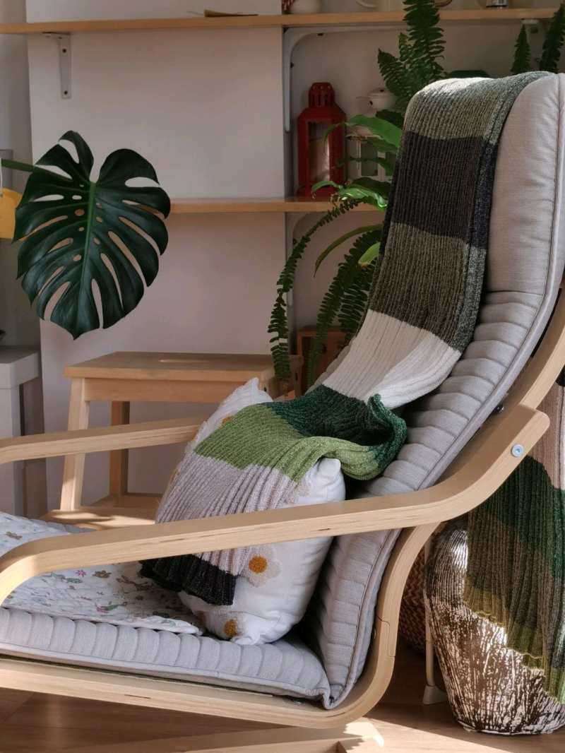 【HOLMSTA ホルムスタ】IKEA/パーソナルチェア HOLMSTA ホルムスタ パーソナルチェア, ハンドメイド ベージュ - IKEA