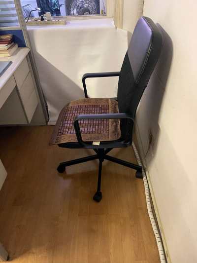 宜家renberget 伦贝特 转椅 邦斯塔 黑色 - ikea
