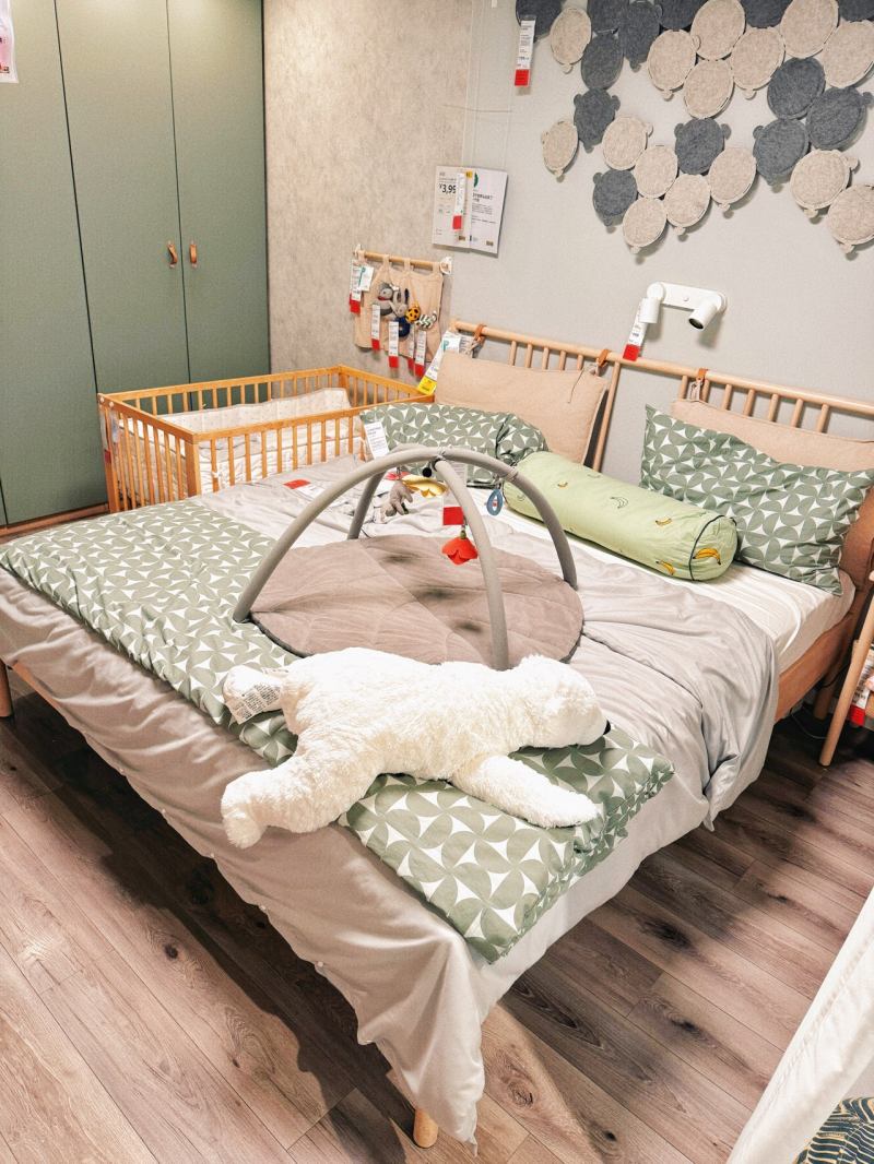 SUNDVIK スンドヴィーク おむつ替え台/チェスト, ホワイト（マット付き