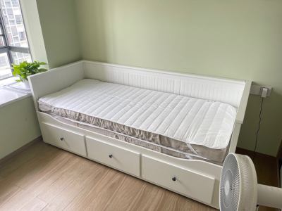 宜家hemnes 汉尼斯 坐卧两用床框架带3屉 白色 - ikea