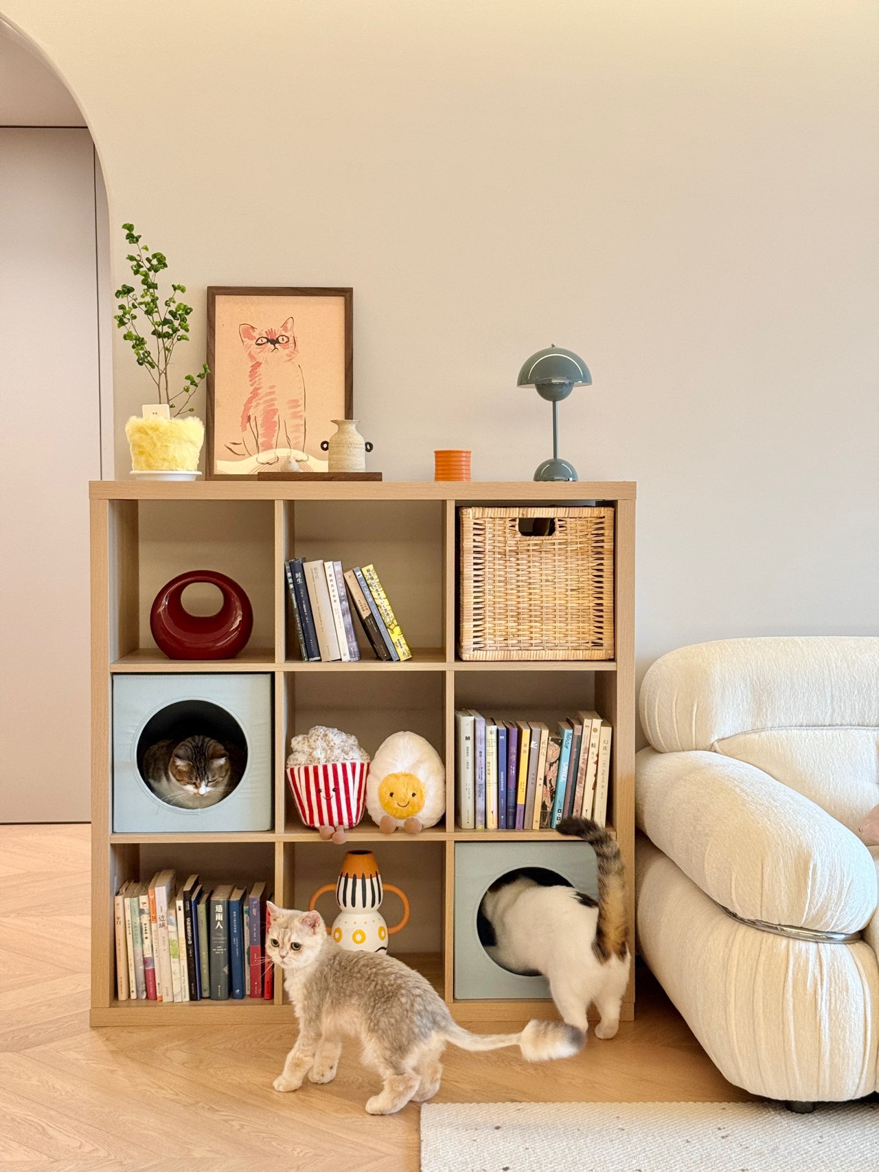 IKEA BAGGEBO バッゲボー キャビネット 扉付 ホワイト