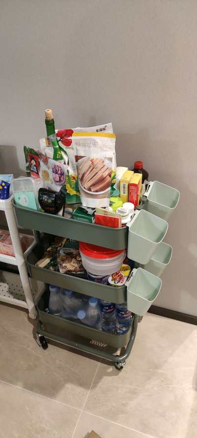 宜家r03skog 拉斯克 手推车 灰绿色 904.431.40 - ikea